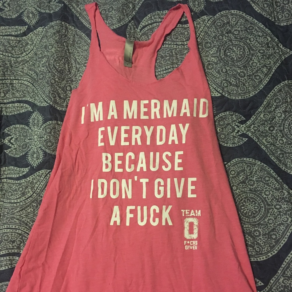 Funny Mermaid Tank From Hawk Fitness